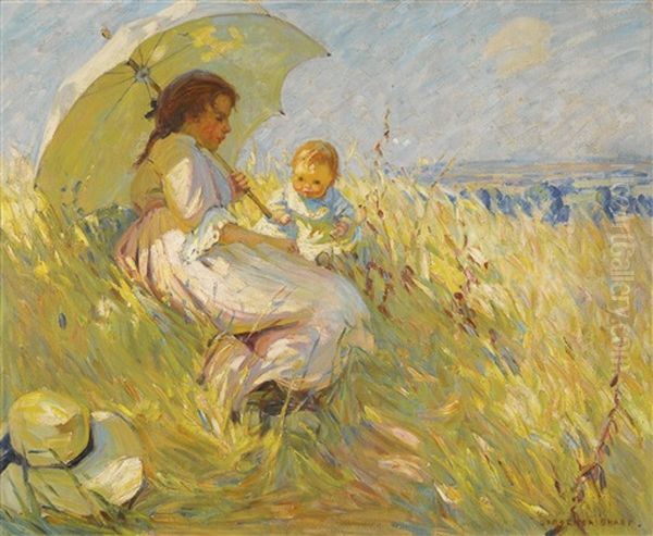 Cornfield In Summertime - view 1