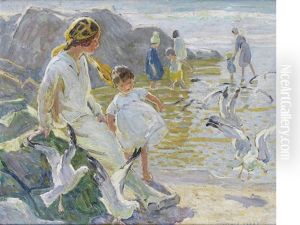 Seagulls by Dorothea Sharp