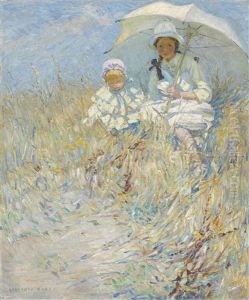 In A Hillside Meadow by Dorothea Sharp