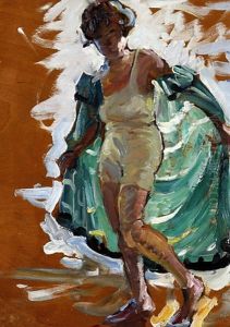 A Bather (study) by Dorothea Sharp