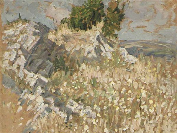 Coastal Landscape (+ Mother And Child, Verso) - view 1