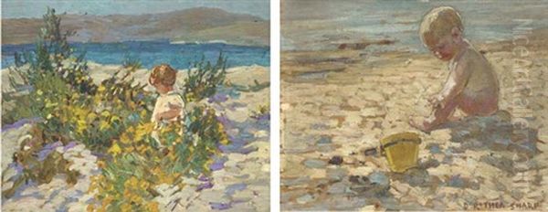 The Yellow Pail (+ A Child In A Rocky Landscape, Verso) - view 1