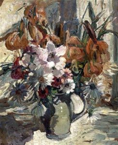 Still Life (flower Piece) by Dorothea Sharp