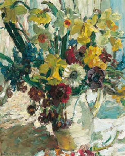 Still Life With Daffodils And Narcissi - view 1