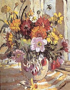 Flower Still Life by Dorothea Sharp