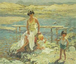 On The Jetty by Dorothea Sharp