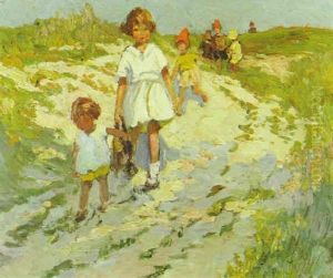 Children In Sunshine by Dorothea Sharp