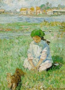 Playmates by Dorothea Sharp