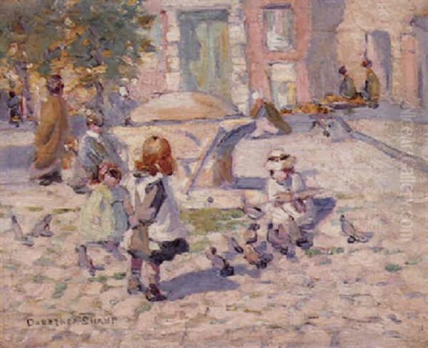 A Sunny Day In The Market Square - view 1