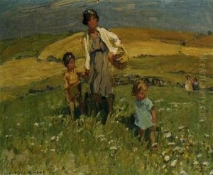 A Walk Through The Fields by Dorothea Sharp