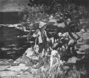 Near Cassis Provence by Dorothea Sharp