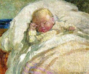 Baby Asleep by Dorothea Sharp