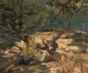 Girl By The Sea by Dorothea Sharp