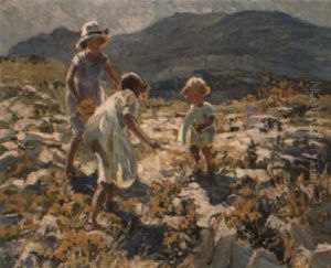 Hill Flowers by Dorothea Sharp