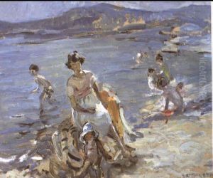 Figures Bathing Figures Bathing