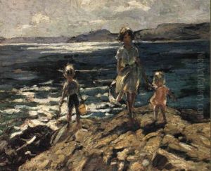 Porthgwidden Rocks, St. Ives by Dorothea Sharp