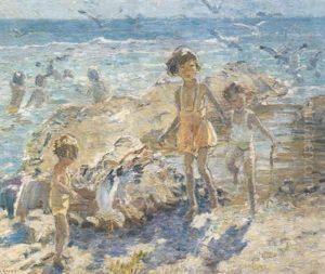 Beachcombing by Dorothea Sharp
