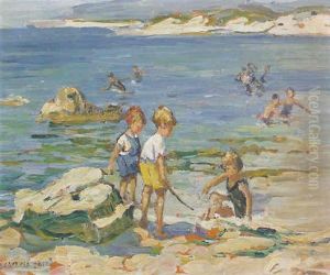Playing In The Surf