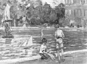 Les Tuilleries, Paris by Dorothea Sharp