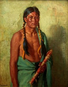 Jerry Taos With Lover's Flute