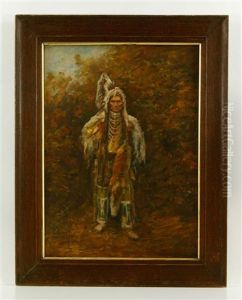 Portrait Of Chief by Joseph Henry Sharp