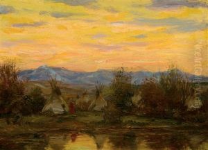 Evening Camp-blackfoot Res