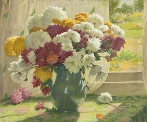 Still Life With Chrysanthemums