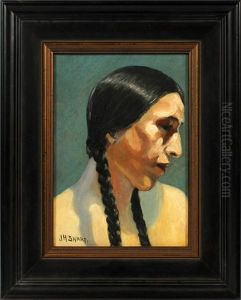 Hunting Son In Sunlight by Joseph Henry Sharp
