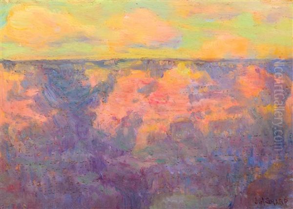 Afterglow - Grand Canyon Ariz - view 1