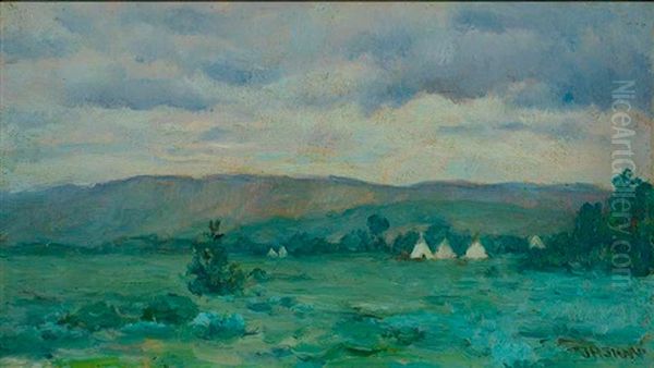 Early Summer Clouds, Crow Camp, Montana - view 1