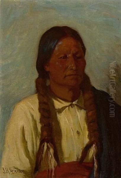 Portrait Of An Indian - view 1