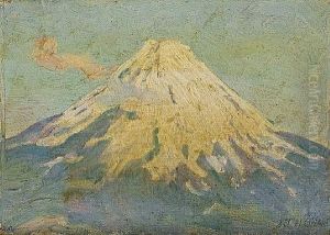 The Sphinx And The Pyramid Of The Chiefs (+ 2 Others; 3 Works) by Joseph Henry Sharp