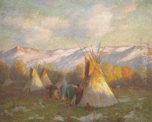 October - November Evening, Crow Reservation, Montana