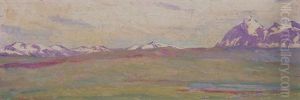 Browning Foothills by Joseph Henry Sharp