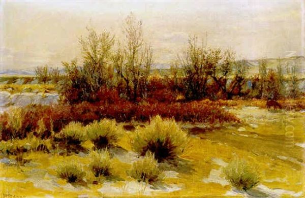 Lingering Snow - view 1