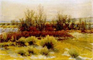 Lingering Snow by Joseph Henry Sharp