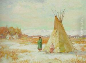 Winter Morning, Crow Reservation