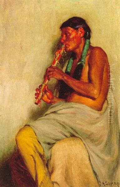 The Flute Player - view 1