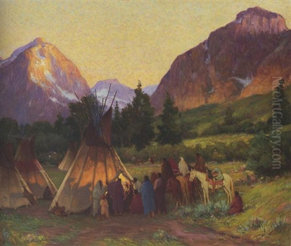 Crow Encampment, Montana - view 1