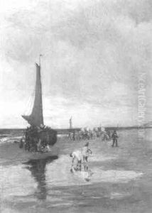 Beach At Scheveningen
