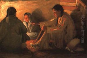 Indians By The Fire