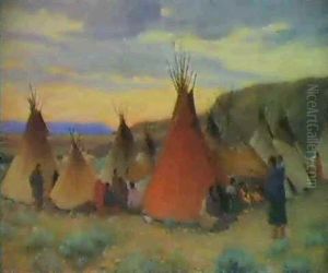 Evening On Crow Reservation, Montana