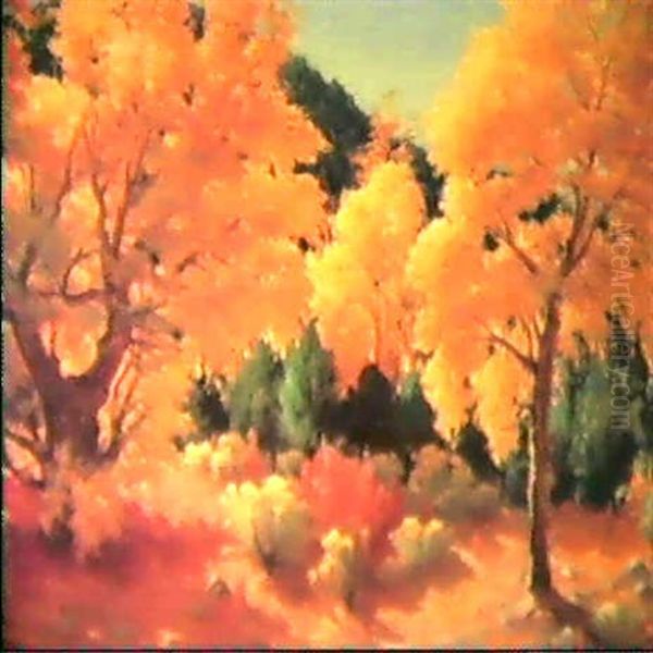 Autumn In Taos Canyon - view 1