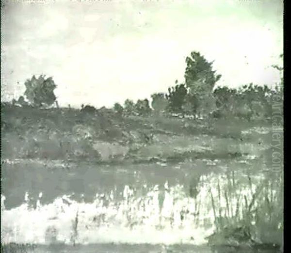 Sunset On The Pond - view 1