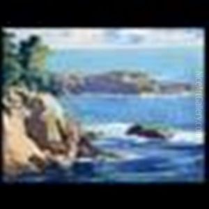 California Coastline by Louis Hovey Sharp