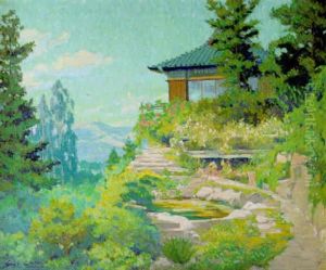 California Garden by Louis Hovey Sharp