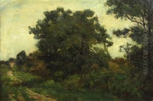 Tonalist Landscape by Annie Cornelia Shaw