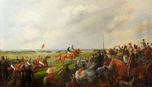 The First Steeplechase In South Australia, 25 September