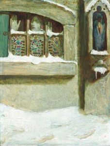 Oh It Was Summer Whilst I Slept, Tis Winter When I Waken by John Byam Shaw