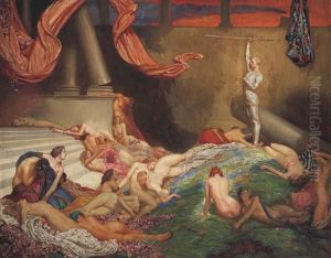 The Arrested Spear by John Byam Shaw